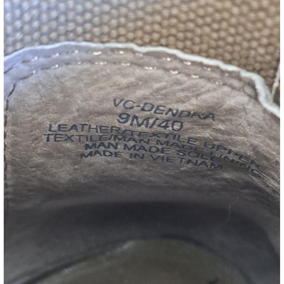 Vince Camuto Dendra Utility Green Suede Wedge Gore Boots Ankle Heeled 40 9 - Picture 12 of 13